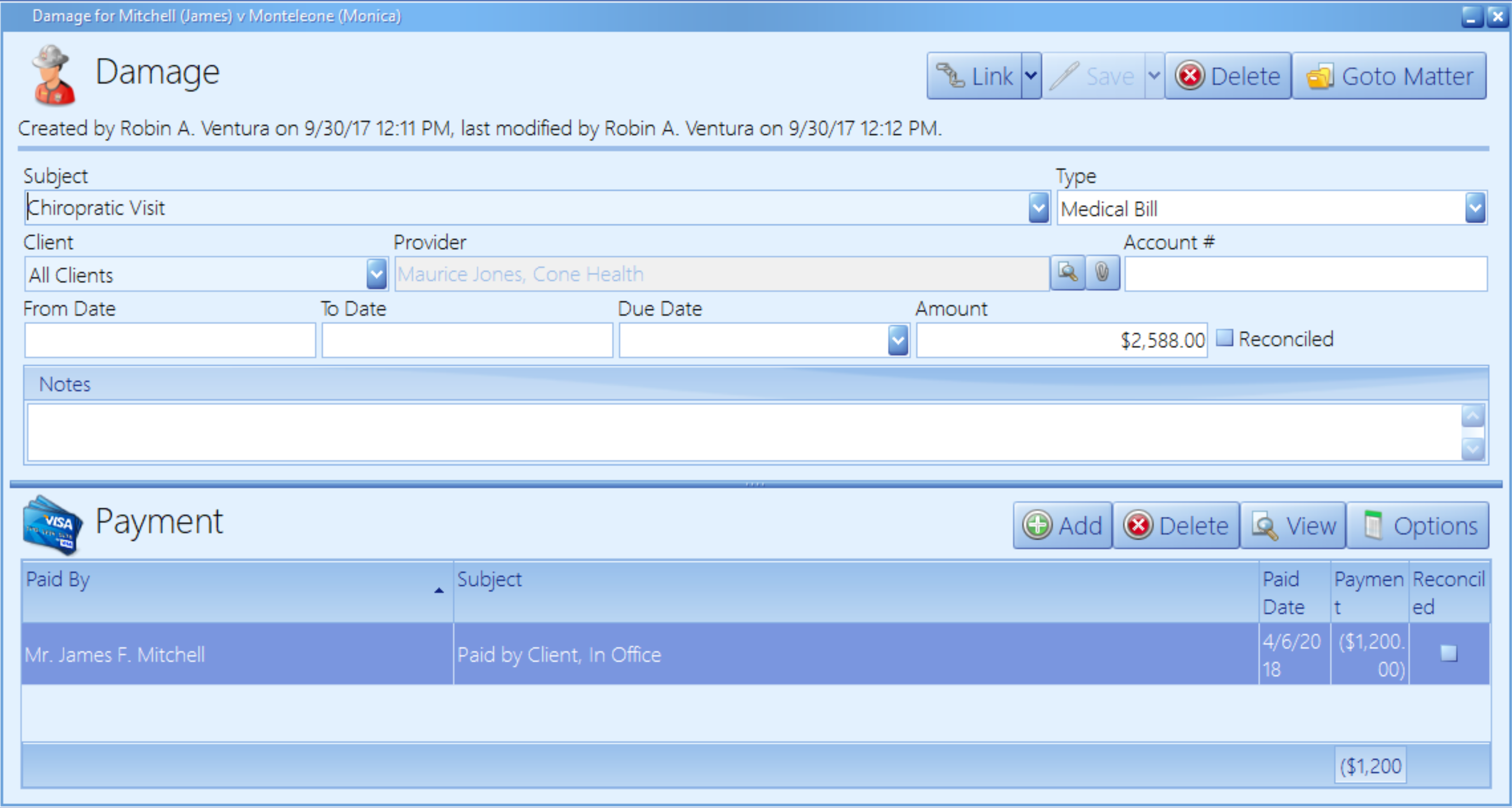 Case Intake Software